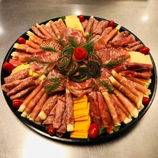 Meat and Cheese Snack Platter