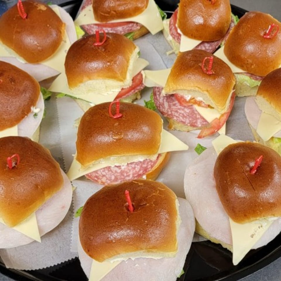 Mini Sandwich Platter.