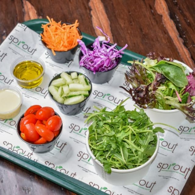 Build Your Own Salad (Half Tray - 8Serv).